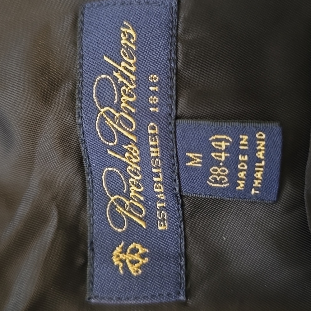 Brooks Brothers 100% Silk Vest Size M - Picture 4 of 6